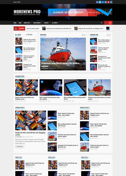 MoreNews Pro Starter